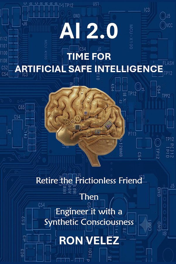 AI 2.0 : Time for Artificial Safe Intelligence, Retire the Frictionless Friend Then Engineer it with a Synthetic Consciousness cover