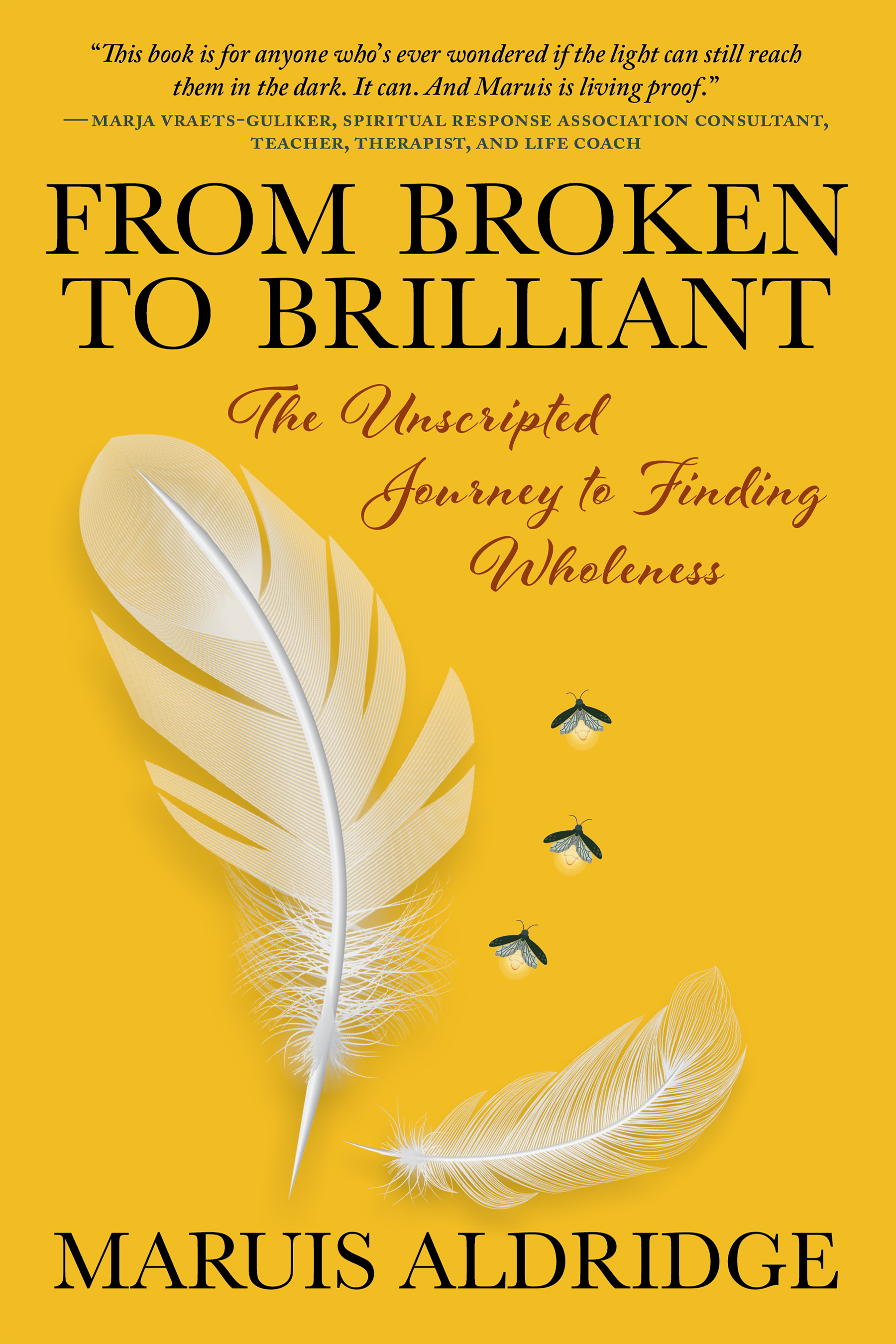 From Broken to Brilliant -the unscripted journey to finding a wholeness cover