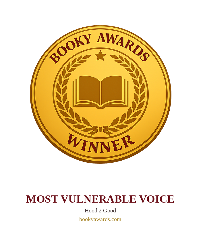Booky Award winner: Most Vulnerable Voice Booky