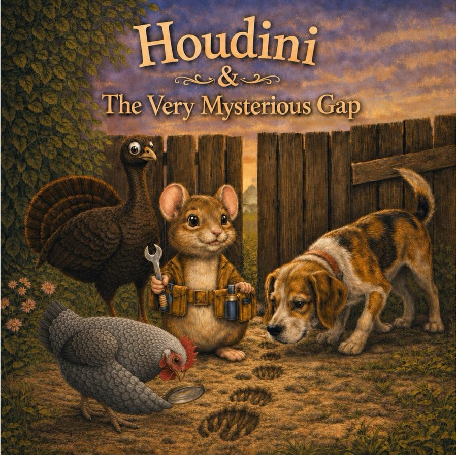 Houdini & The Very Mysterious Gap cover
