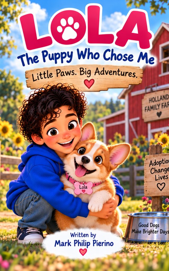 Lola: The Puppy Who Chose Me cover