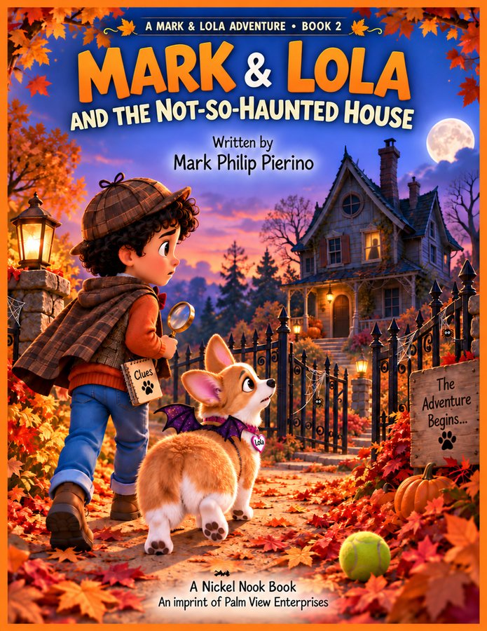 Mark & Lola and the Not-So-Haunted House cover