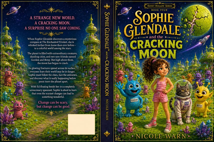 Sophie Glendale™ and the Cracking Moon cover