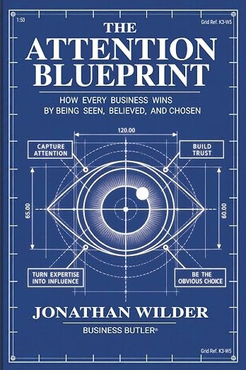 The Attention Blueprint: How Every Business Wins by Being Seen, Believed, and Chosen cover