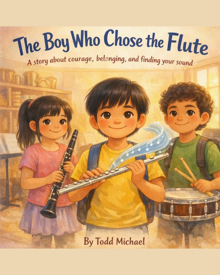 The Boy Who Chose The Flute cover
