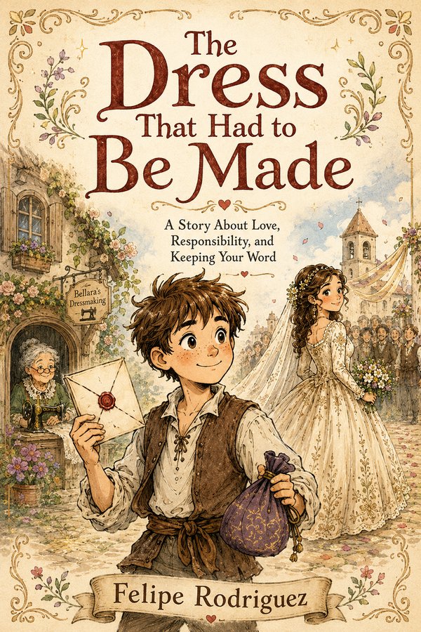 The dress that had to be made cover