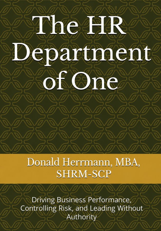 The HR Department of One cover