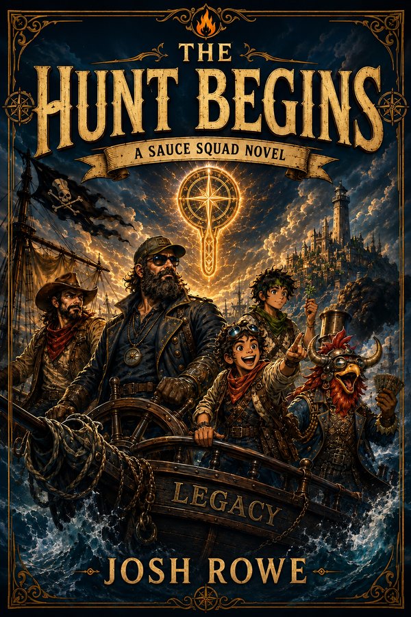 The Hunt Begins cover