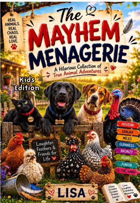 The Mayhem Menagerie - Kids Edition cover