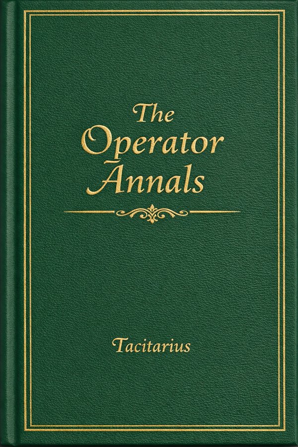 the operator annals cover